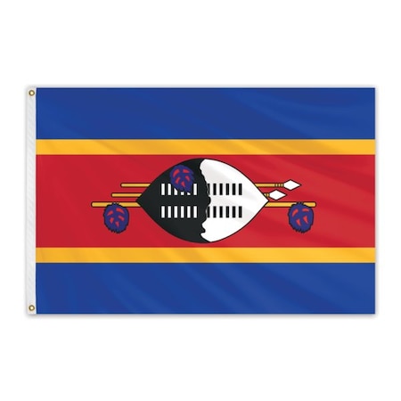 ESwatini Outdoor Nylon Flag 2'x3'
